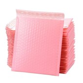 Envelope Bags Padded Pink Shi Mailers Bubble Seal 10pcs Self