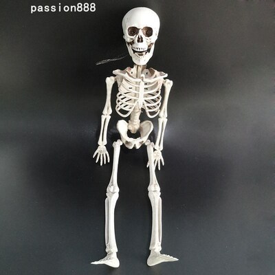 Halloween Skeleton Rack Decorative Prop 40cm万圣节骷髅骨架