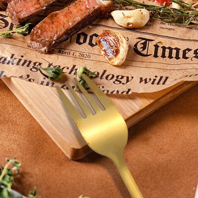 Stainless steel cutlery 24-piece steak cutlery and spoon set