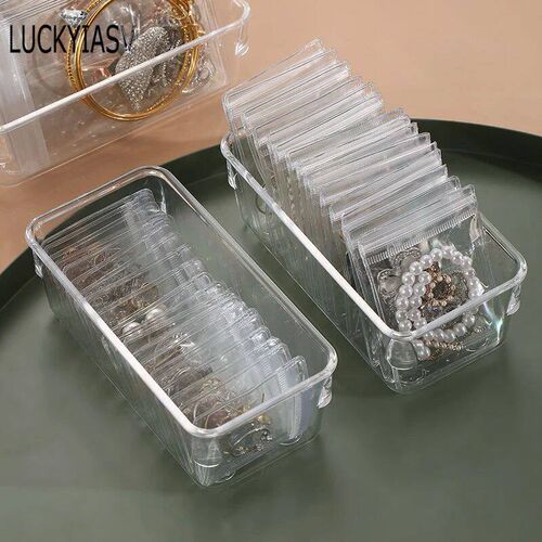 2022 New Acrylic Organizers Cases Jewellery Storage Box Earr