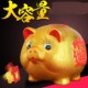 cartoon cute piggy bank golden lovely little creative
