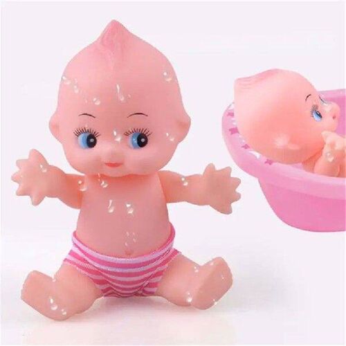 1Pc Soft Silicone Rubber Squeezing Sound Baby Bath Beach
