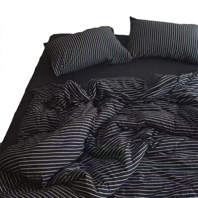 mono color sheet bedsheet bed linen spread cotton bed cover