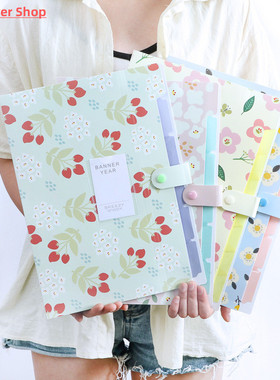 Waterproof A4 File Bag Organizer Data Book Document Large Ca