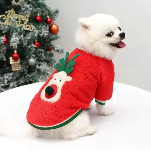 Christmas Dog Clothes Pet Clothes for Small Medium Dogs Wint