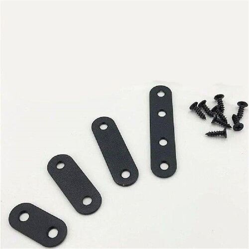 Furniture Assembly 14x12x2cm Flat Metal Brace Corner
