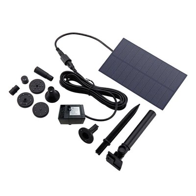 5W 5V Water Fountain Garden Decoration with Stake Solar Powe