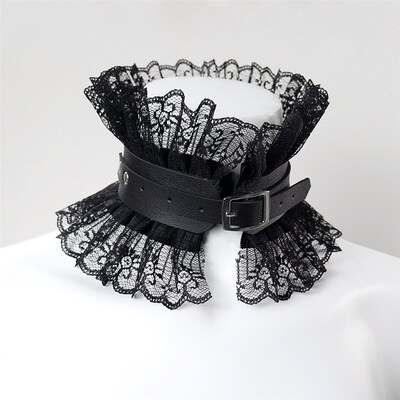 Dark Style Exaggerated Princess Collar Gothic Accessories Bl