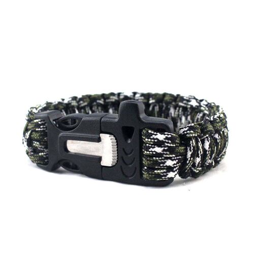 -Outdoor camping equipment umbrella rope braided brlet solid