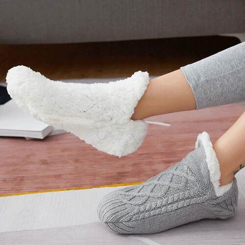 Thermal Mens Slipper Socks Winter Warm Short Cotton Thickene