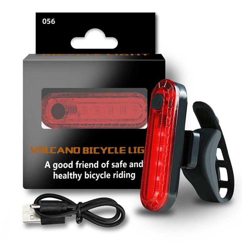 LED Bicycle Tail Light USB Rechargeable Waterproof Dustproof图片