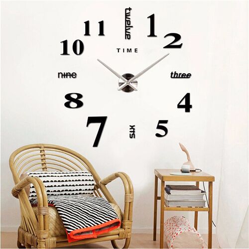 3D Wall Clock Mirror Wall ers Creative DIY Wall Clocks Remov