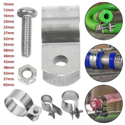 304Stainless Steel Ohmic Grounding Clamp Pipe Clamp Dia