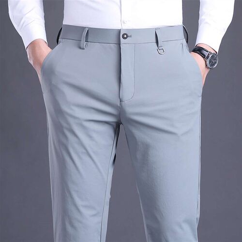 Shen Geng Mens Wear Mens Casual Pants New Summer Slim-fit