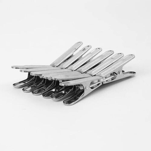 20pcs/lot Stainless Steel Clothes Clips Multipurpose Laundry