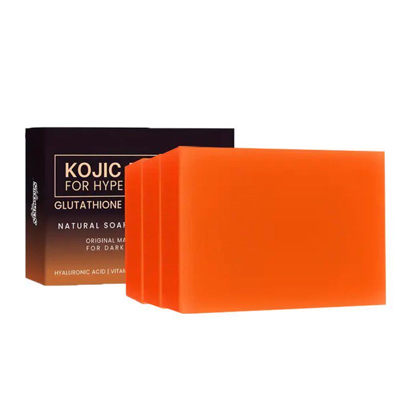 Kojic acid soap 曲酸皂木瓜皂手工姜黄皂柠檬香皂图片