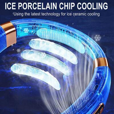 2025 Hanging Neck Fan Portable Bladeless Neck Fan Air Cooler
