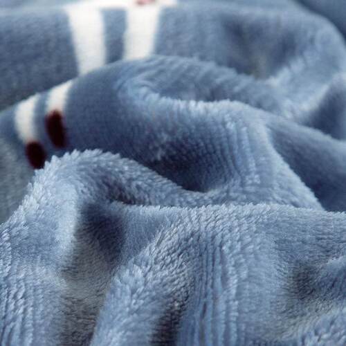 Super warm winter flannel quilt comforter blanket bed duvet