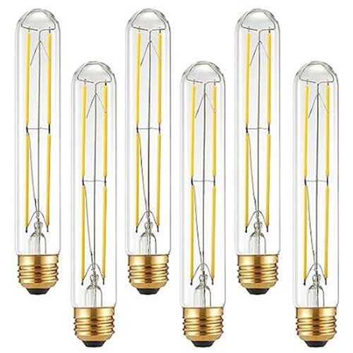 Arberlic 7.3 Inch T10 LED Bulb,6W E26 LED Bulb dimmable E