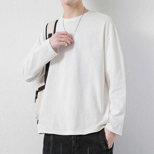 Autumn Choice Autumn Crewneck Long Sleeve Mens All-match Me