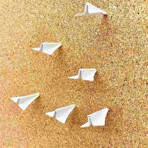 12 Pcs Aircraft Pushpin Corkboard Small Thumbtacks Flag