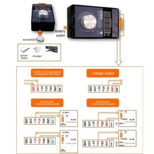 Portable High Accuracy 0-5V 0-10V 4-20mA Signal Generator Po