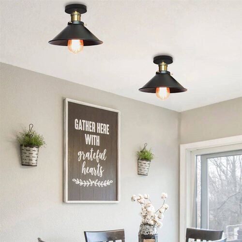 Vintage Pendant Light Loft Retro Chandelier Pendant Lamp E27