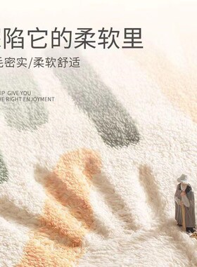 Carpets Plush carpet bedroom rug bedside blanket floor mat