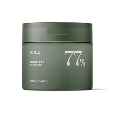 ANUA Heartleaf 77 Toner Pad 70 Sheets, PHA Dead Skin Care