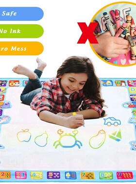 Coolplay Magic Water Drawing Mat Coloring Doodle Mat with Ma