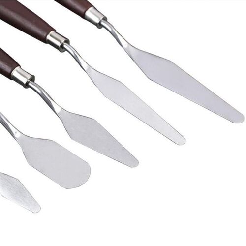 5pcs/set Stainless Steel Spatula Baking Pastry Tools Fondant