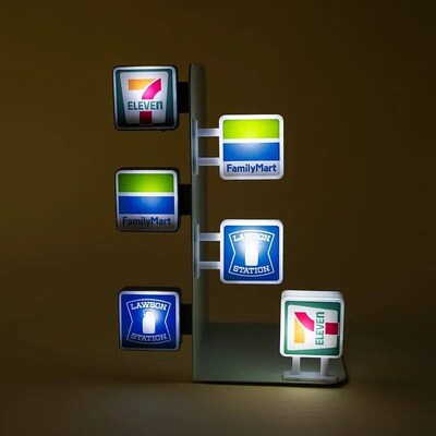3d Magnetic Fridge Stickers Convenience Store Magnets Light