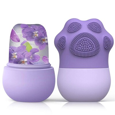 Facial Ice Roller for Skin Care - Reduce Eye Puffiness and M