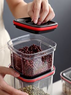 sealed glass tea canister food container coffee storage tank