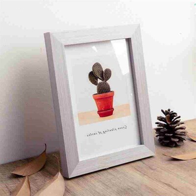 Wooden photo hanging wall picture frame tabletop decoration