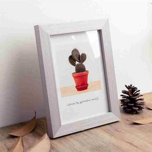 Wooden photo hanging wall picture frame tabletop decoration