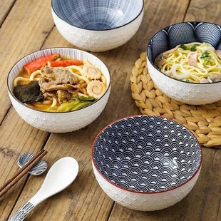 Nordic style 6 inch soup bowl restaurant ramen salad bowl