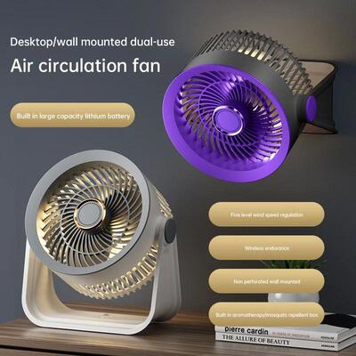 aromatherapy air circulation fan with strong wind forceUSB w