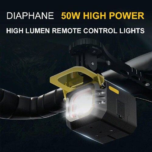 Super Bright Bicycle Front Light Wireless Remote Control