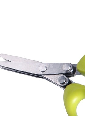 19CM Minced 5 Blades Stainless Steel Kitchen Scissors Herb C