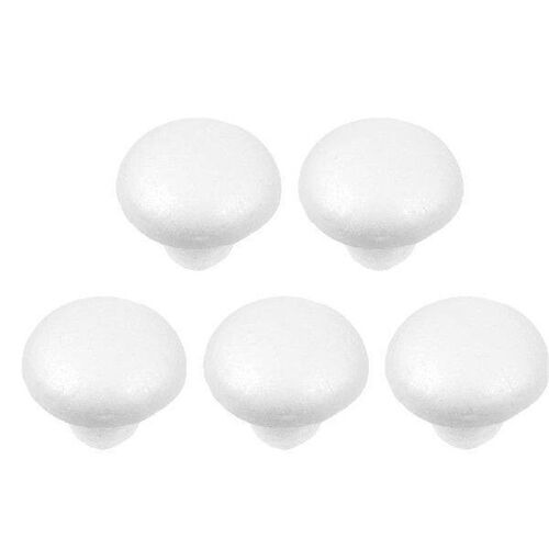 5 Pcs Manual Foam Solid Mushroom Flower Pot Cartoon Plant