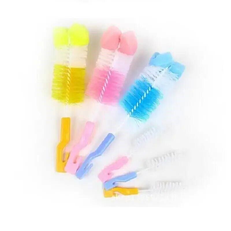 1PCS Competitive Price Small Bottle Cleaning Brush Baby Paci - 实物图
