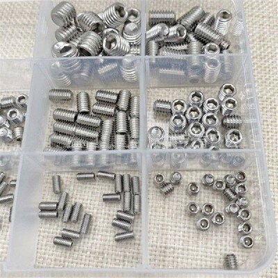 3/4/5/6/8 Hexs Socket Screws Reliable Stainless Steel Set