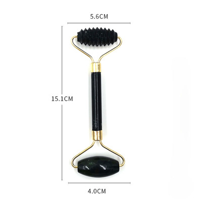 Obsidian Jade Roller Massager Gouache Scraper For Face