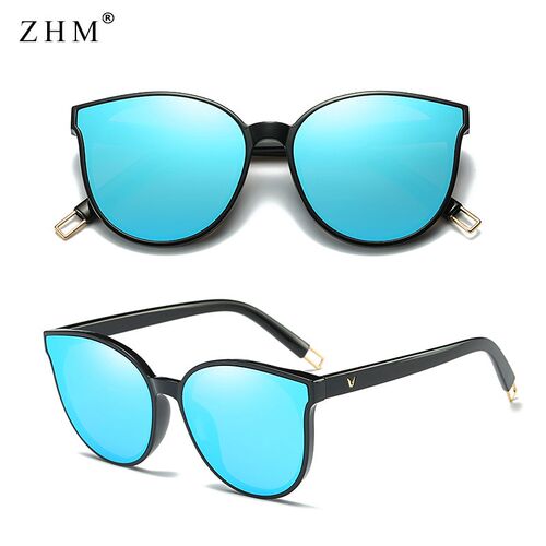 2023 Fashion Color Luxury Flat Top Cat Eye Elegant Sunglasse