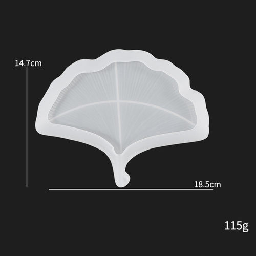 DIY Leaf Saucer Crystal Epoxy Resin Mold Leaf Storage Tray S