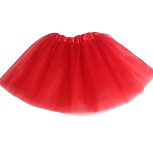 Girl Elastic Ballet Dancewear Tutus Mini Skirt For Birthday