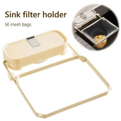 Suction Cup Sink Strainer Sink Drainer Basket with 50 Mesh
