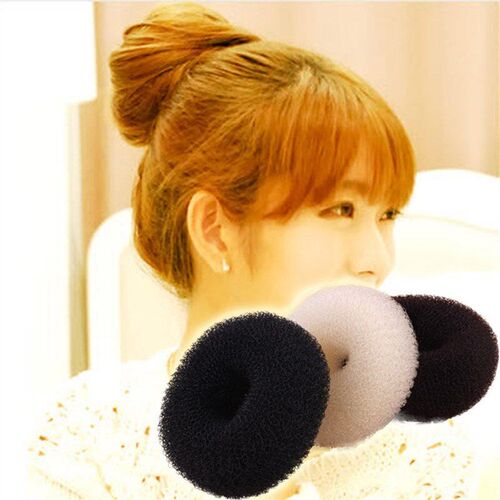 4PCS/4Sizes Hair Bun Maker Donut Magic Foam Sponge Easy Big