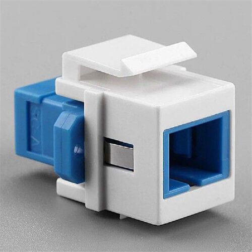 Keystone Jack SC Fiber Optic Module Adapter SC f / F